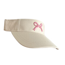 Chapeau de Baseball brodé à nœud papillon pour femmes,-Beige