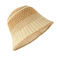 Chapeau seau en crochet pour adultes, chapeau-Kaki Taille Unique
