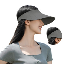 Pare-soleil pour femmes, chapeau de Baseball,-Gris foncé
