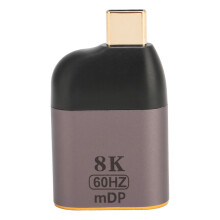 USB-C-zu-DisplayPort-Adapter, 8K@60Hz High-Speed-USB-Typ-C-zu-DP-Konverter mit universeller Kompatibilität für MacBook, iPad Pro und Android-Geräte