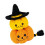 Beginner Crochet Doll Natural Soft Thread Creative-Pumpkin head 1