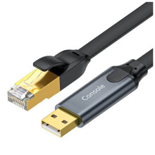 Kabel USB do RJ45, Adapter USB do RJ45 do Laptopa, Konwerter USB RJ45 8P8C, Kabel Konsolowy 300 cm