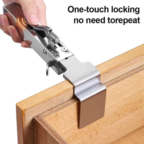 Fast Press Drawer Clamp, Panel Adjustable Telescopic Woodworking Special Installation Panel Auxiliary Fixed Clamp Holder 1