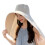 Chapeau queue de cheval résistant au soleil, avec-Beige 1