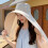 Chapeau queue de cheval résistant au soleil, avec-Beige 6