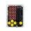 7 Pixel Game Console Electronic DIY Kits Handheld 51 Single-Chip Computer DIY Welding Practice Parts Red 7