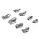 4 Paar Schuhspanner, professionell, verstellbar, 8