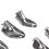 4 Paar Schuhspanner, professionell, verstellbar, 15