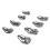 4 Paar Schuhspanner, professionell, verstellbar, 10