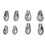 4 Paar Schuhspanner, professionell, verstellbar, 2