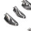 4 Paar Schuhspanner, professionell, verstellbar, 14