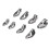 4 Paar Schuhspanner, professionell, verstellbar, 4