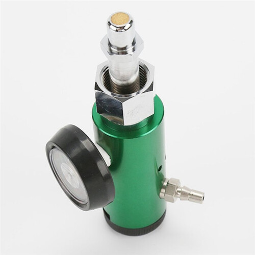 Régulateur D'Oxygène pour Manomètre de Pression D'Oxygène Domestique Régulateur de Débitmètre Buse de Sortie Cannelée 2