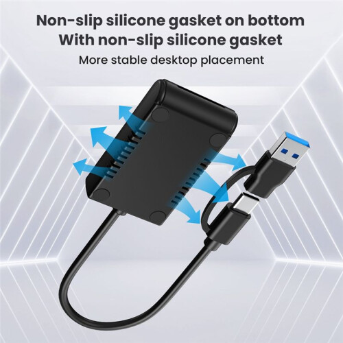 M.2 Mobile Hard Disk Easy Drive Line NVMe Protocol Computer Type-C3.2 External M2 Solid State Hard Disk Reading 2