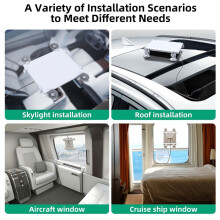 For Starlink Mini Car Sunroof Suction Cup Mount Car Suction Cup Bracket Window Glass Satellite Holder for Car RV Boat