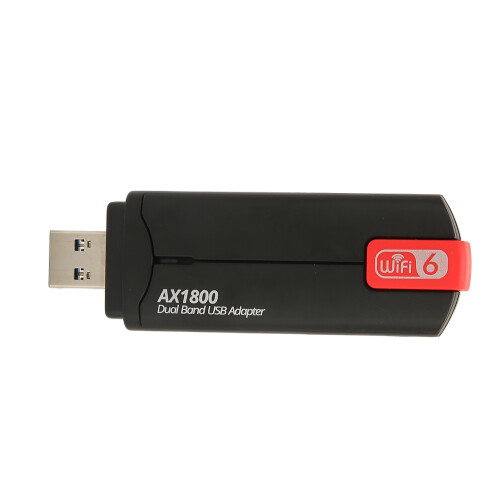 Προσαρμογέας WiFi6USB, Προσαρμογέας ασύρματου δικτύου διπλής ζώνης AX1800 με 1