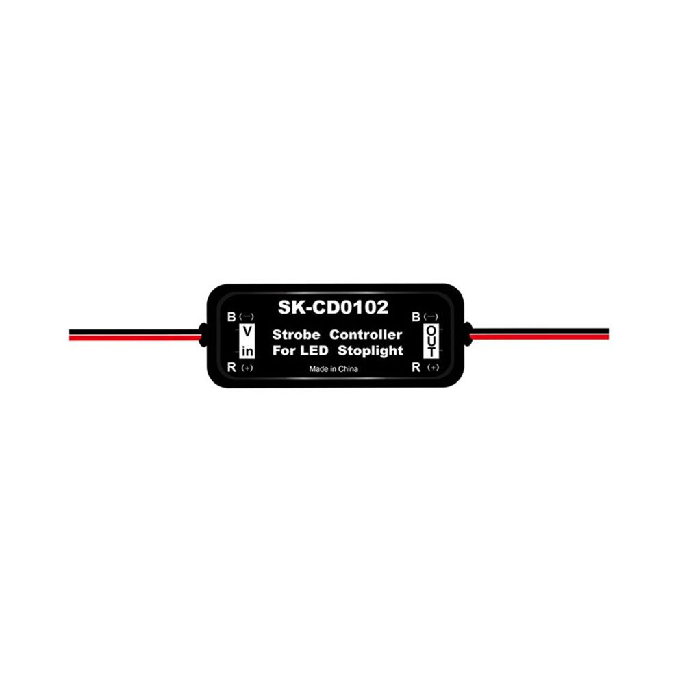 Strobe Controller Brake Flasher Module For Car Led Brake Stop Lamp 12V-16V Led Flash Tail Stop, Sk-Cd0102 Light 6131313509851