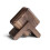 Black Walnut Wooden Coasters, Tea Cup Mat & Coffee Insulation Pad for Kitchen, Table Decor 6