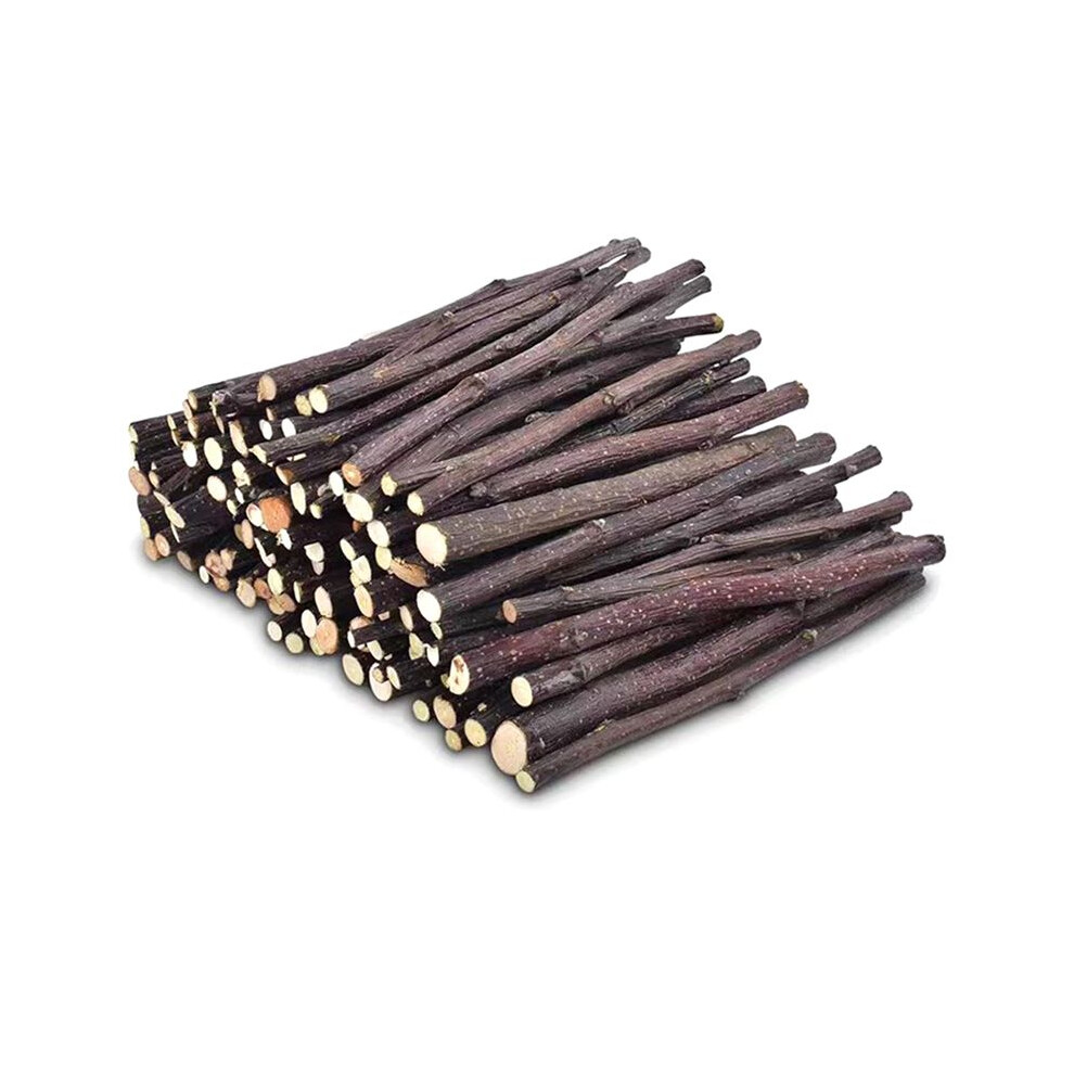 100Pcs Hamster Rabbits Teeth Grinding Apple-Tree Stick Minerals Molar Stone Toys For Chinchillas Hamster Pet Spare Part 6132468367839