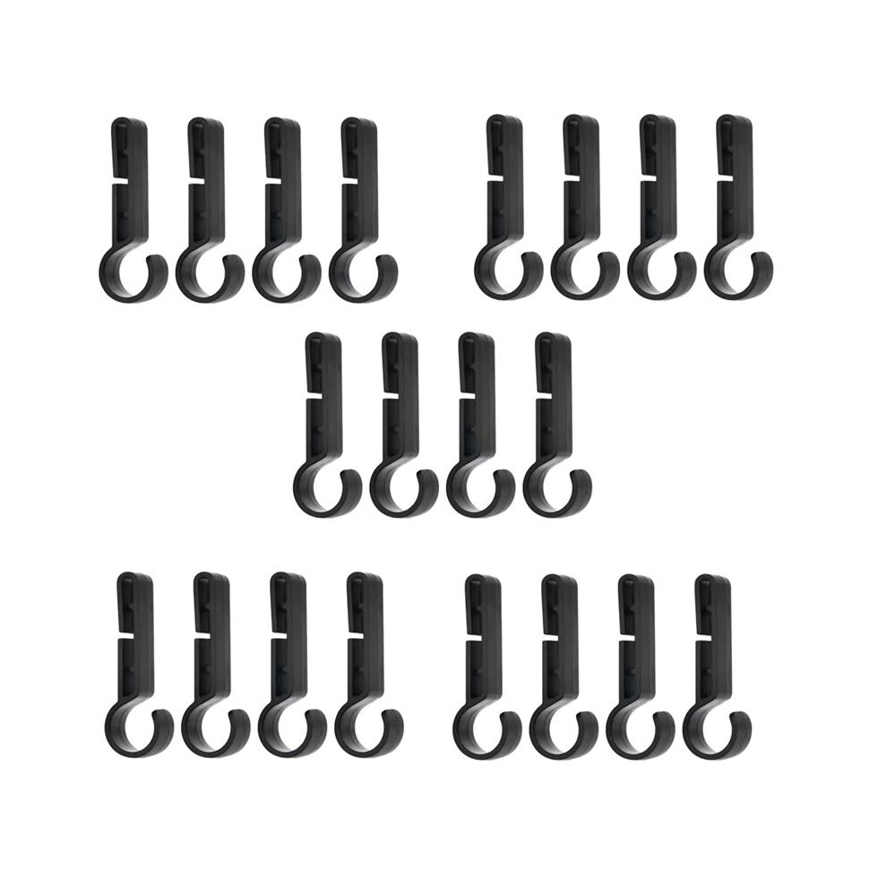Helmet Clip, Hard Hat, Headlight Buckle Clip, Non-Slip Headband Clip, Durable And Stable Clip Hook, Outdoor 20 Pieces 6133752362233