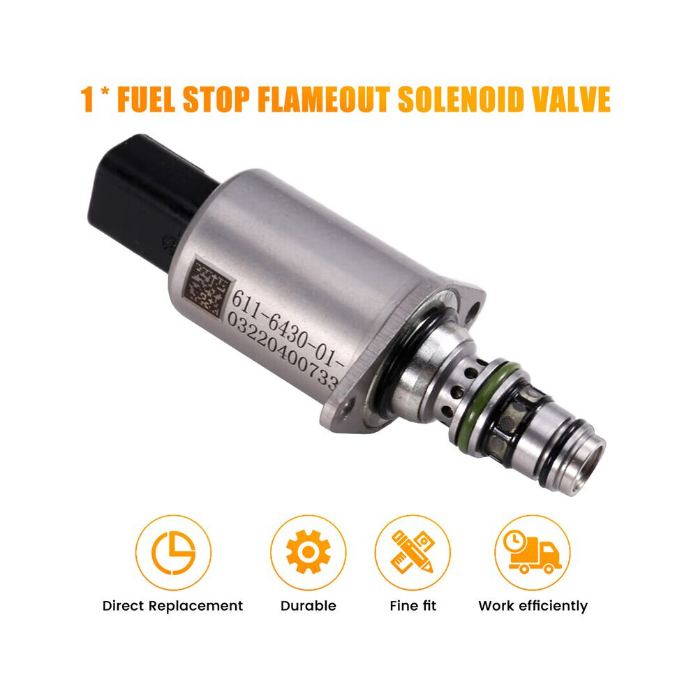 611-6430 Solenoid Valve 6116430 Hydraulic Pump Solenoid For Caterpillar Cat E320gc E330 E336 Excavator Parts 6134214652831