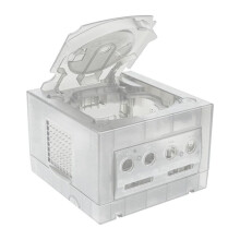For GameCube Clear Box for NGC Shell Transparent Case Replacement Shell for NGC Video Game Console DOL-001/DOL-101 A