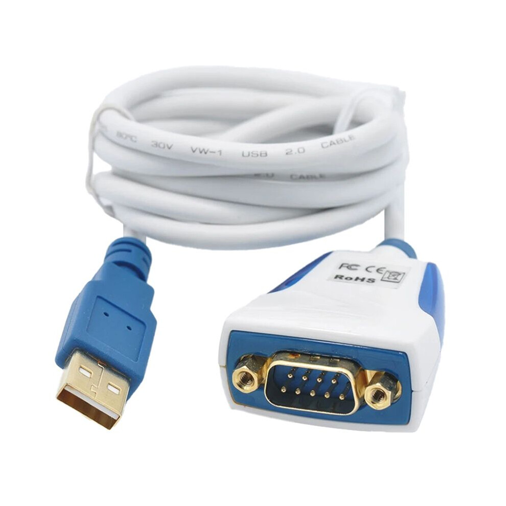 Usb To Rs232 Cable Converter Ftdi Usb 2.0 To Rs232 Cord Usb To Rs232 Serial Db9 Adapter For Windows Mac 1M 6133020264603
