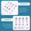 Front Shaft Rear Lower Control Arm Bolt Eccentric Alignment Camber Bolt 54580-7S000 545807S000 for  Frontier 6