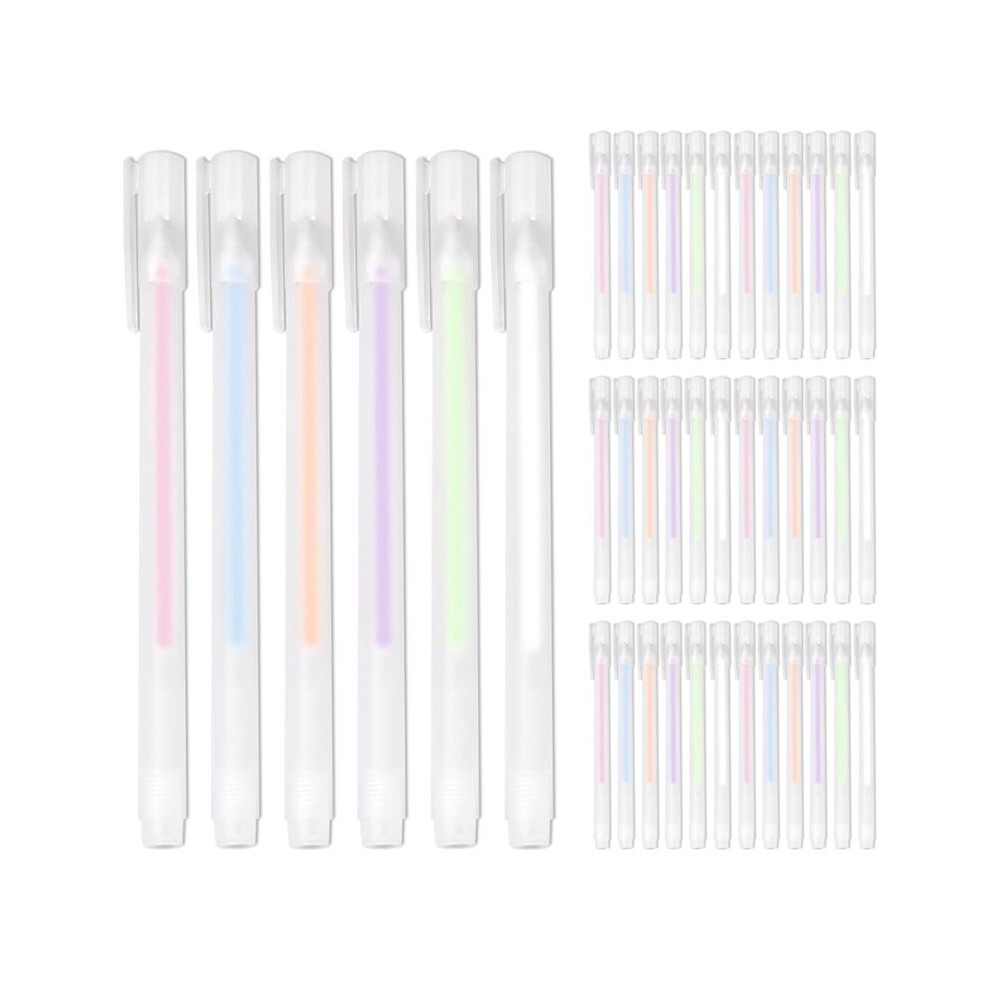 48 Quick Drying Color Spot Glue Pen Bulk, Quick Dry Roller Glue Pens Easy Control Precision Glue Pens Ballpoint Glue Pen