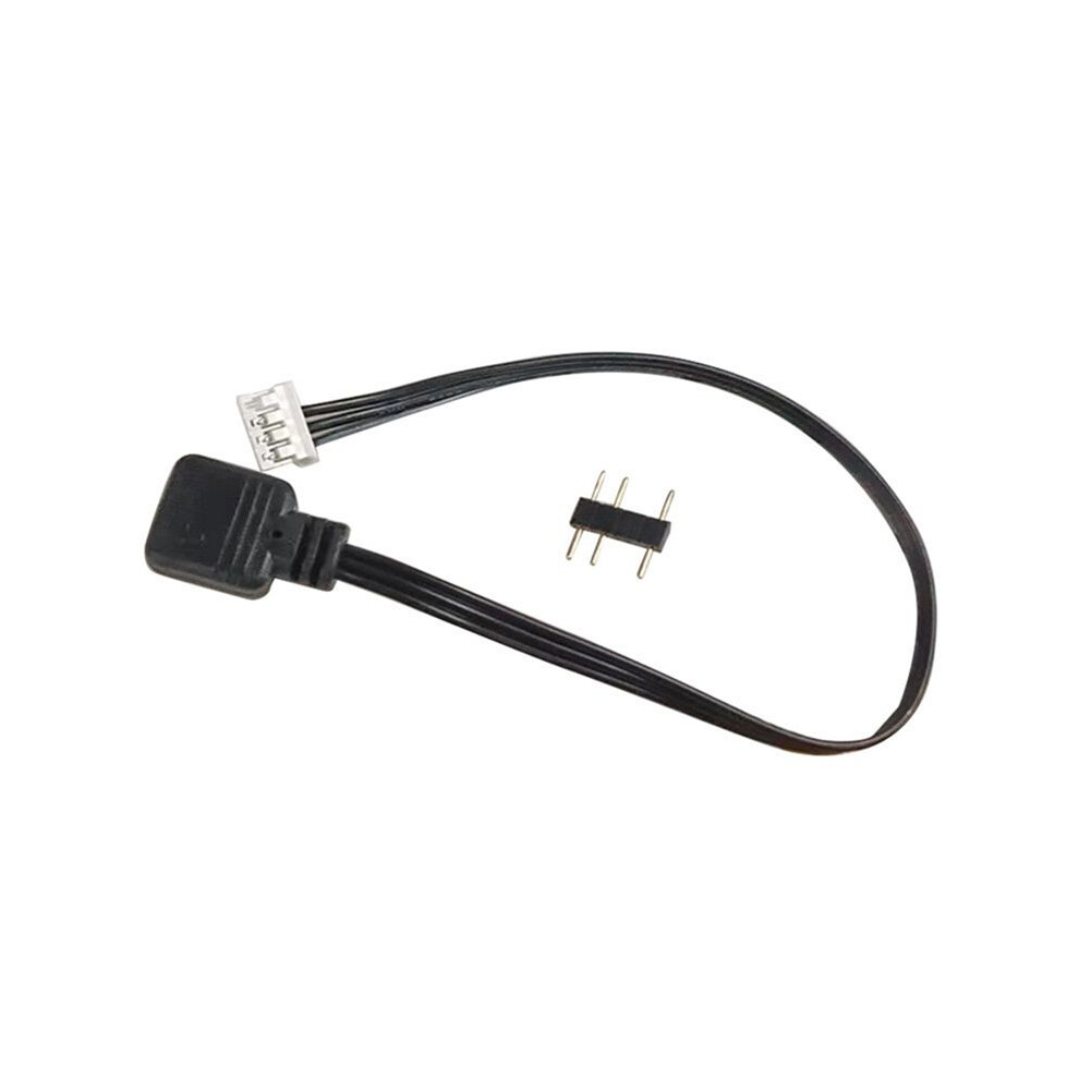 Fan Adapter Cable 5V Argb 3Pin To 4Pin Converter Cord For Coolmoon Fan Controller Adaptor Connector 6132555104583