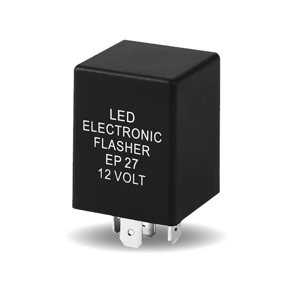 Ep27 Led Flasher Relay, 5 Pin Flasher Relay For Led Turn Signal,Electronic Flasher Indicator For Fix Hazard Warn Blinker 4713366321851