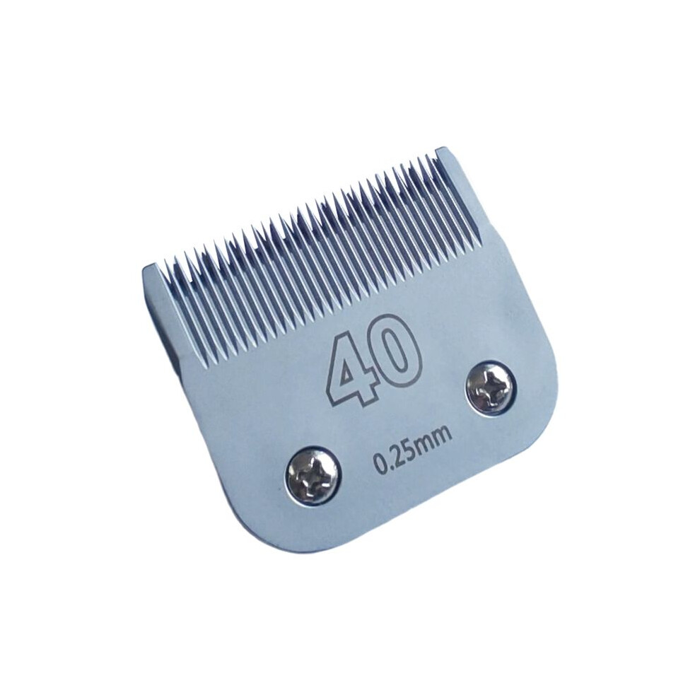 Detachable Pet Dog Grooming Clipper Ceramic Blade Replacement for Most Andis,Oster A5,Wahl KM10 Series Clippers No.40