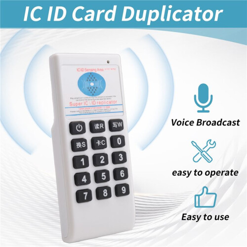 RFID NFC IC Card Reader & Writer+5XT5577 Keychain 125Khz-13.56MHZ Duplicator RFID  Card Reader IC ID Duplicator 1