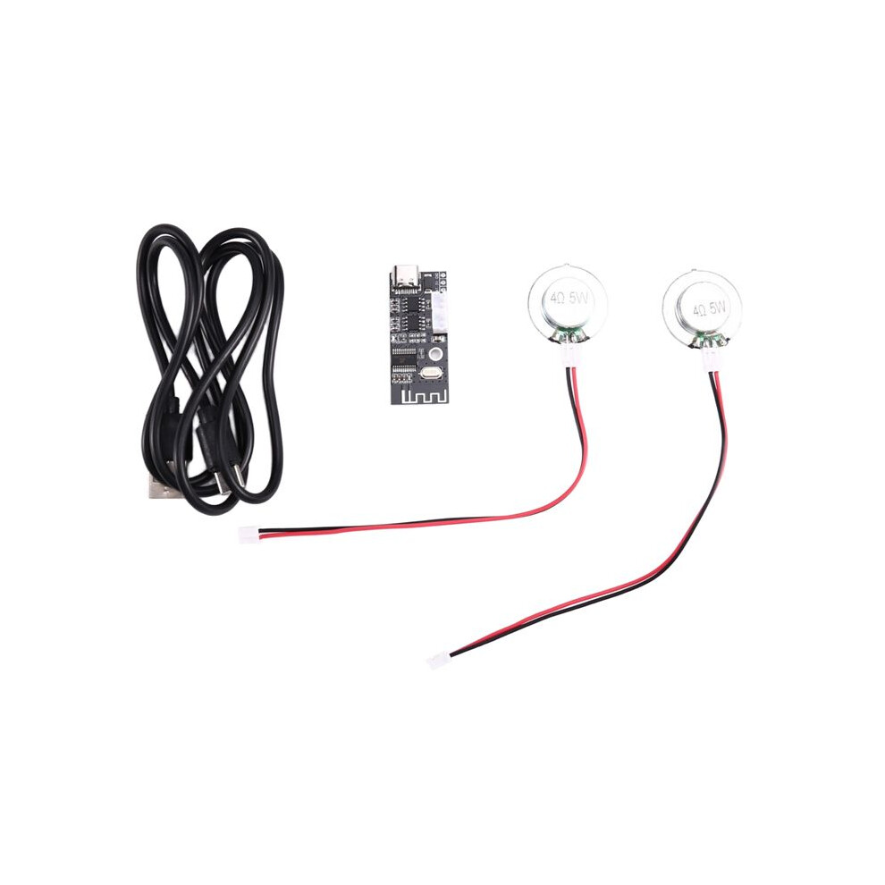 4Ohm 5W Diy Speaker Bone Conduction Hidden Sound System Vibration Horn Resonance With Bluetooth Amplifier Board 6133020250323