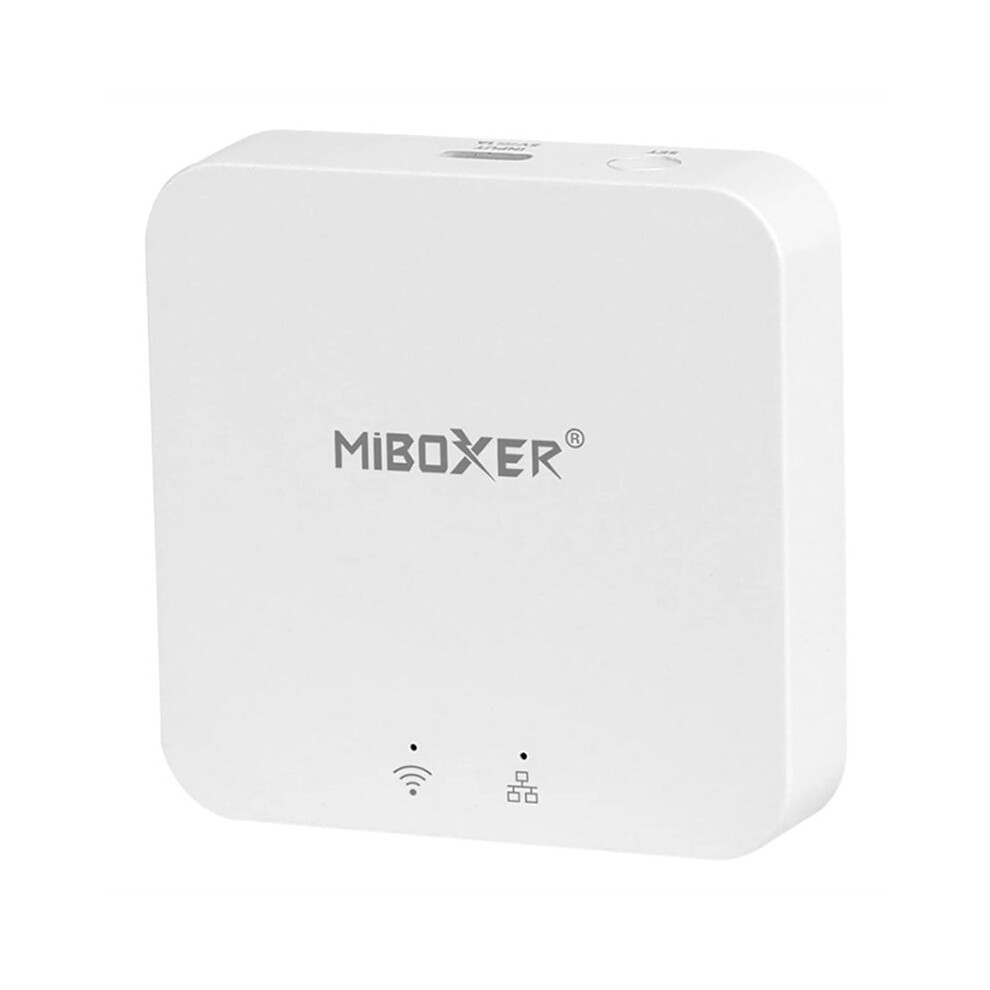 Miboxer Tuya Zigbee 3.0 Wireless Hub Gateway 2.4Ghz Wifi Only App Control Voice Control Smart Home Bridge 4713816329741