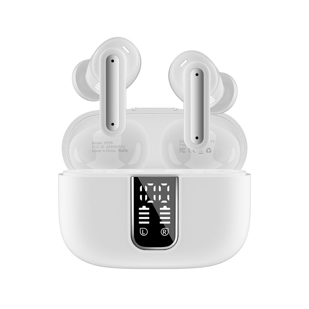 Sp99 Ai Translation Headset Video Voice Call Ai Real-Time Translation Simultaneous Interpretation Bt Earphones White 4712280670519