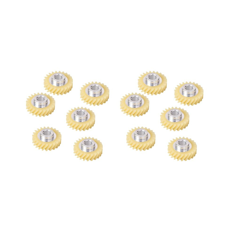 12Pcs W10112253 Mixer Worm Gear Replacement Part Exact Fit For Kitchenaid Mixers Whirlpool & For Kitchenaid Mixers 6132555156612