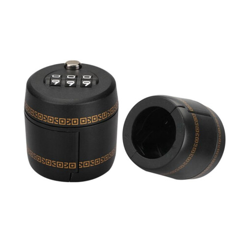 Soda Bottle Lock Cap - 2pcs Combination Password Code Lock for Wine, Beer, and Liquor Bottles