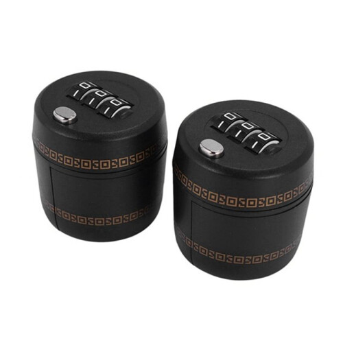 Soda Bottle Lock Cap - 2pcs Combination Password Code Lock for Wine, Beer, and Liquor Bottles 1