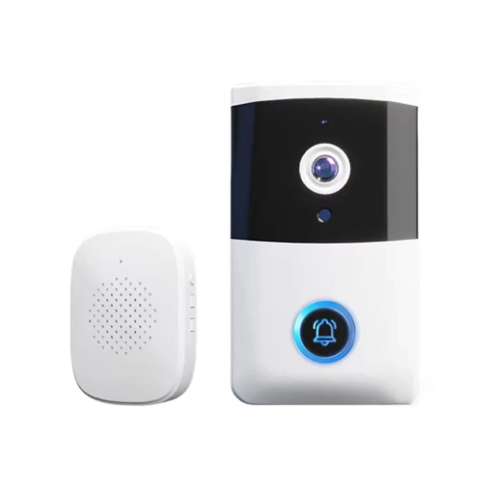 Wireless Video Doorbell Ir Night Vision Doorbell Camera Two-Way Audio Smart Door Bell Home Security Alarm System 6132468315588