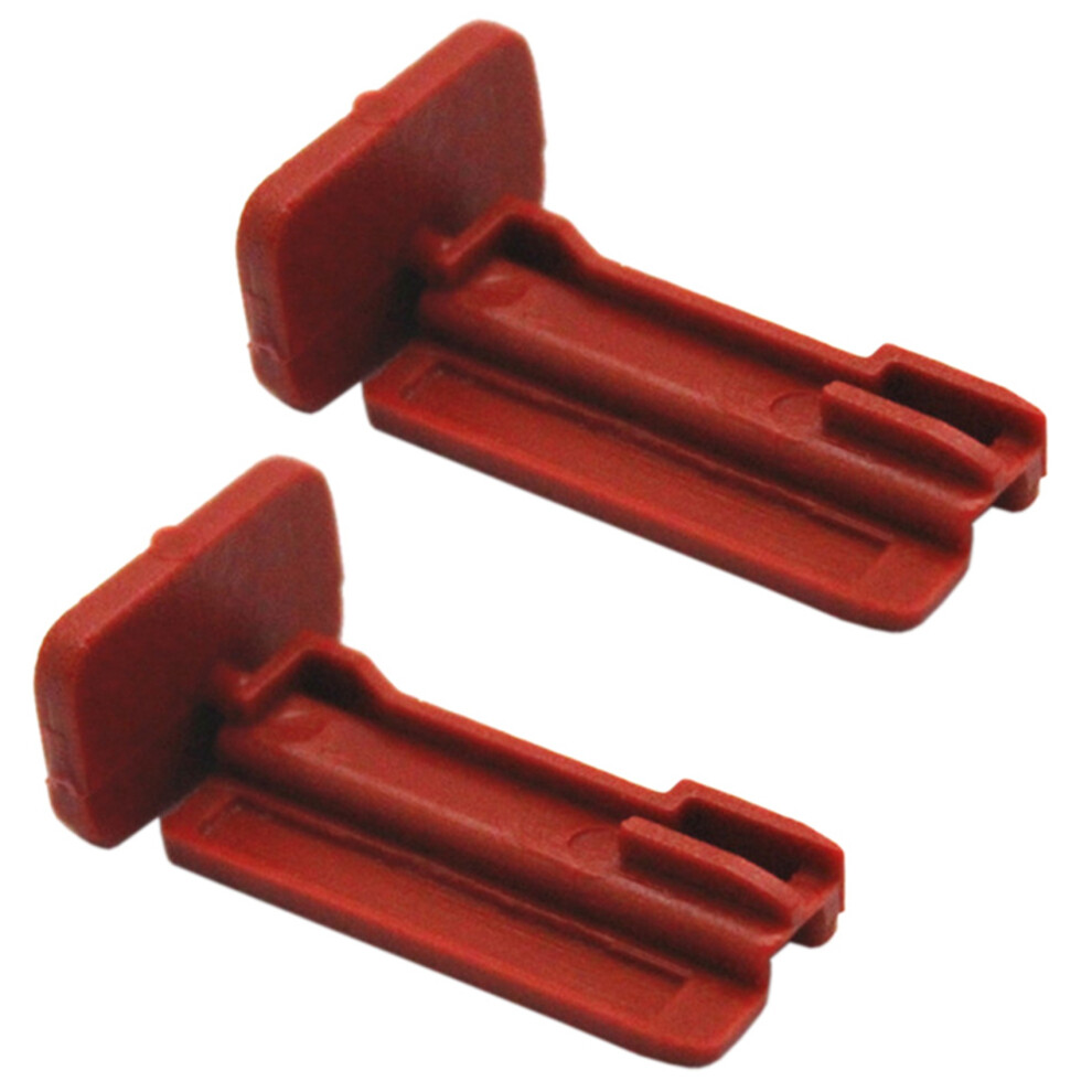 2X For Mercedes-Benz 722.6 Gearbox Lock Tab, Dipstick Filler Tube Plug New Red 4712256142798