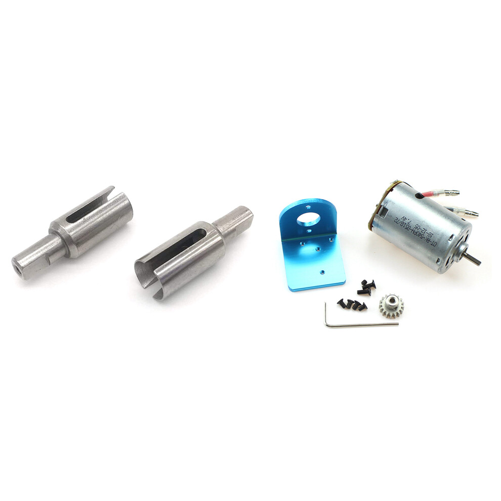 2Pcs Metal Differential Cup Parts For Wltoys 12428 12423 12427 Fy03 Q39 Q46 & 1Set 540 Brushed Motor With Mount Base 4713366384016
