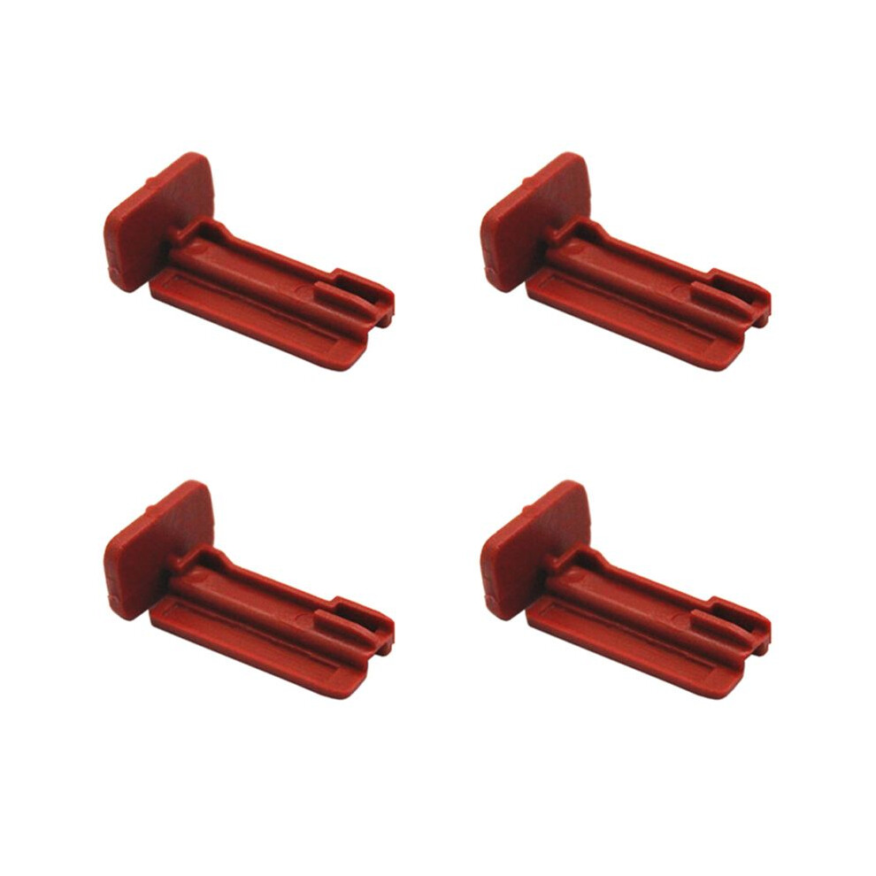 4X For Mercedes-Benz 722.6 Gearbox Lock Tab, Dipstick Filler Tube Plug New Red 4712282887878