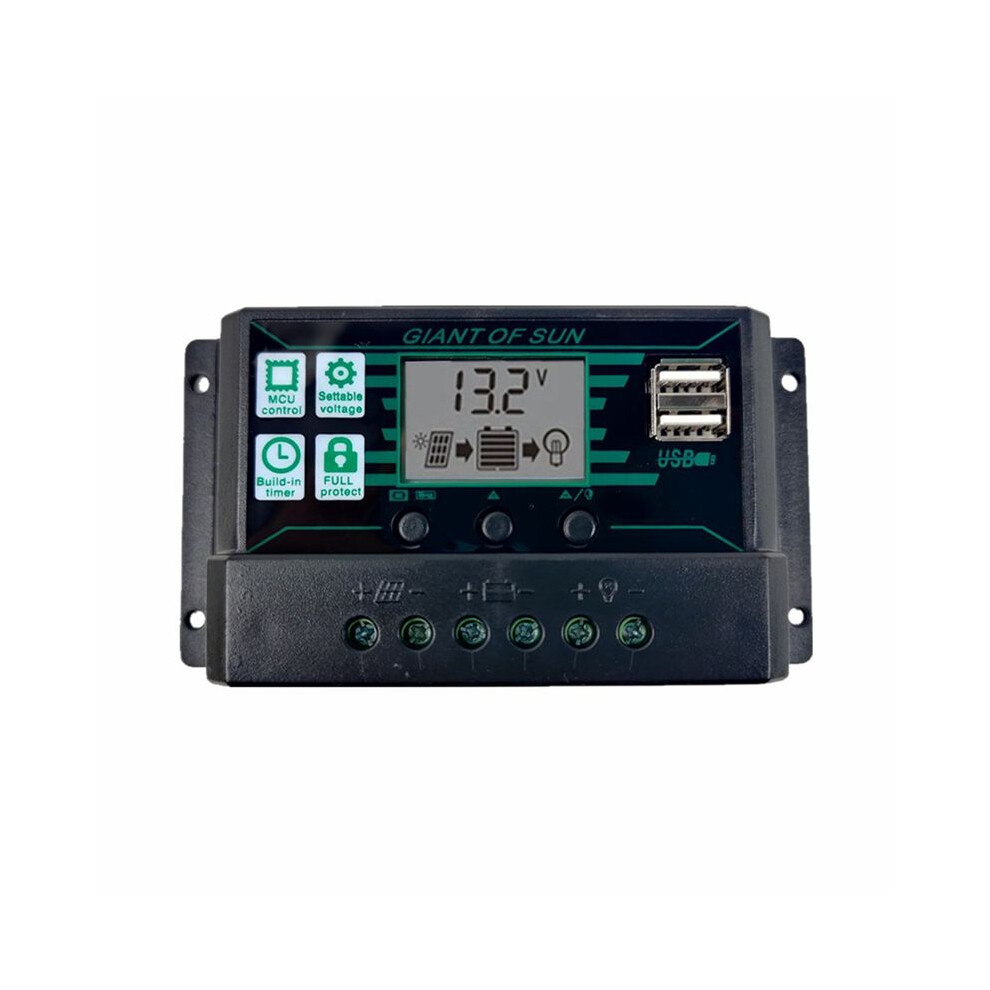 Solar Charge Controller 12V 24V Solar Panel Pv Controller For Lifepo4 Lithium Gel Lead Acid Battery 80A 6131627785200