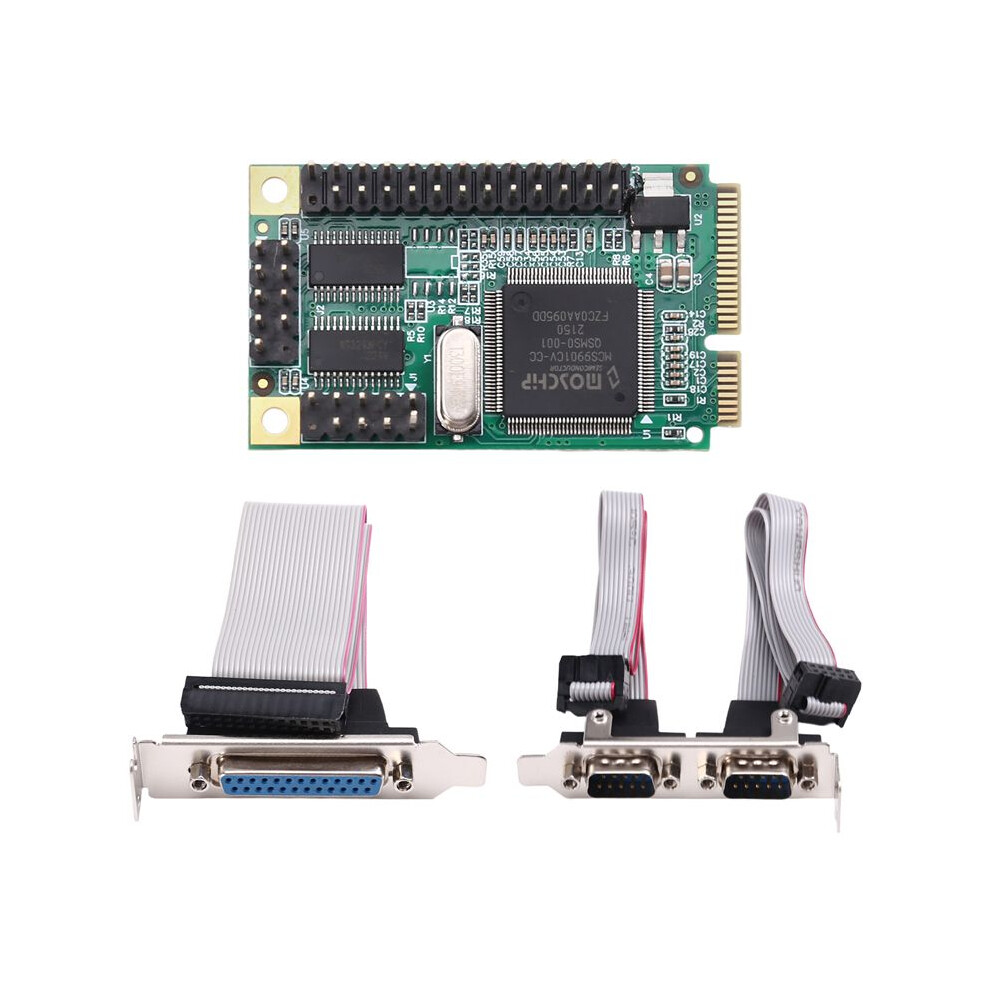Pci-E Serial Db9 Rs232 Parallel Db25 Adapter Pci-E To 2 Ports Serial Db9 Rs232 Parallel Db25 Adapter 4712342605282