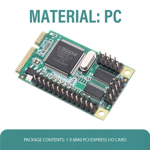 PCI-E Serial DB9 RS232 Parallel DB25 Adapter PCI-E to 2 Ports Serial DB9 RS232 Parallel DB25 Adapter 1