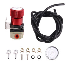 Universal Turbo Manual Boost Controller with Gauge 1-150 PSI SR20DET,Red