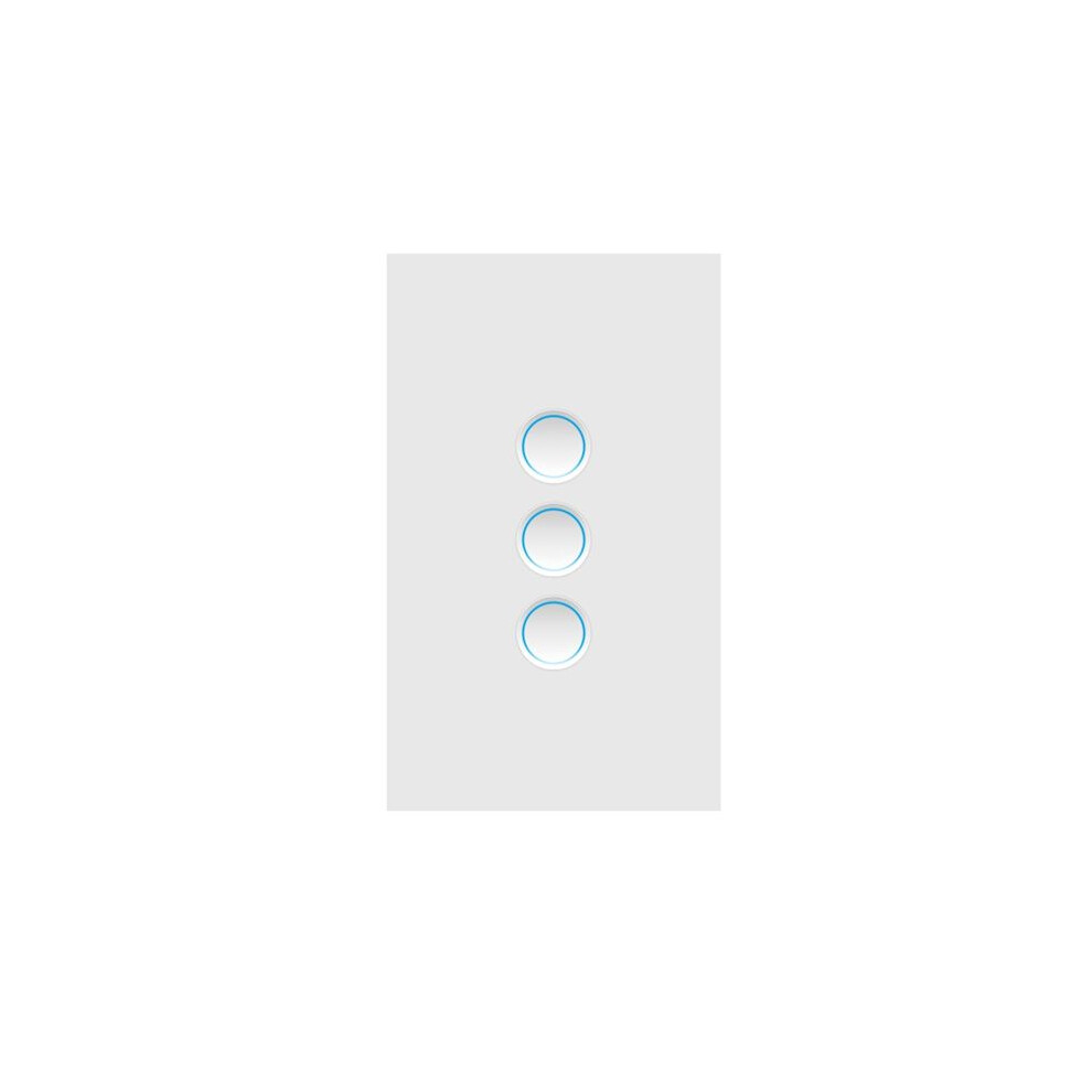 Light Tuya Matter Smart Switch Wifi Concave Glass For Alexa Google Home Homekit Smartthings Neutral Wire Us Standard B