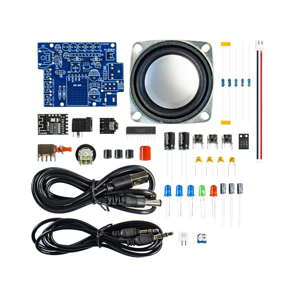 Diy Kit Electronic Amplifier Bluetooth Speaker Circuit Board Welding Practice Kit Assembly Diy Parts 6134064391560