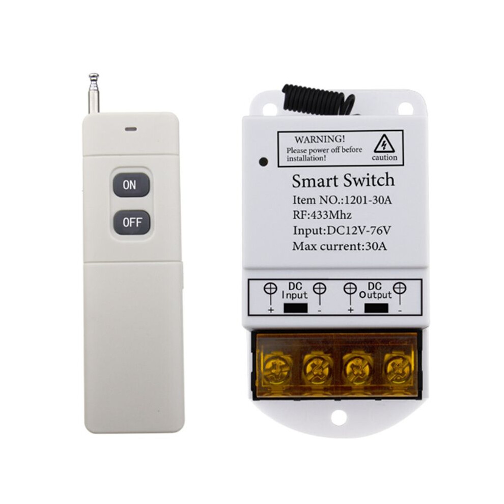 Wifi 30A Tuya Smart Switch Intelligent Automation Modules App Remote Control Dc12-76V Relay High Power 4711564671716